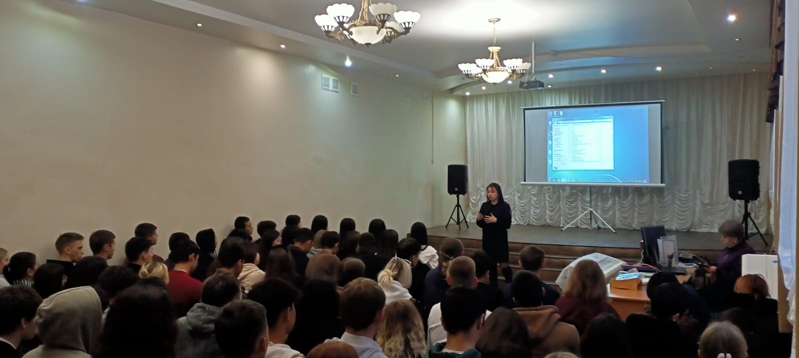 Безопасность на дороге — в приоритете у студентов Харабалинского филиала АГПК