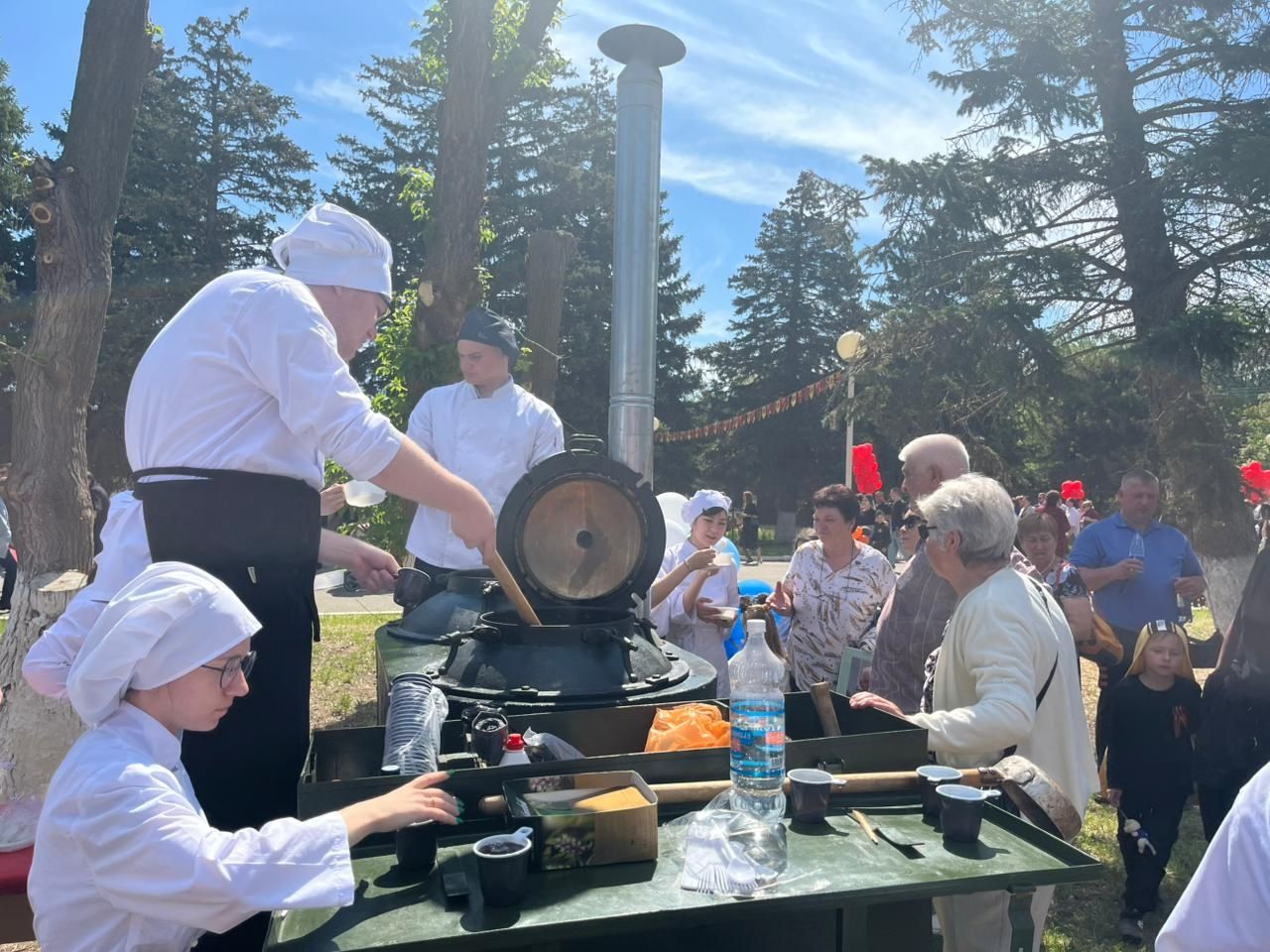 День Победы с участием Лиманского филиала АГПК