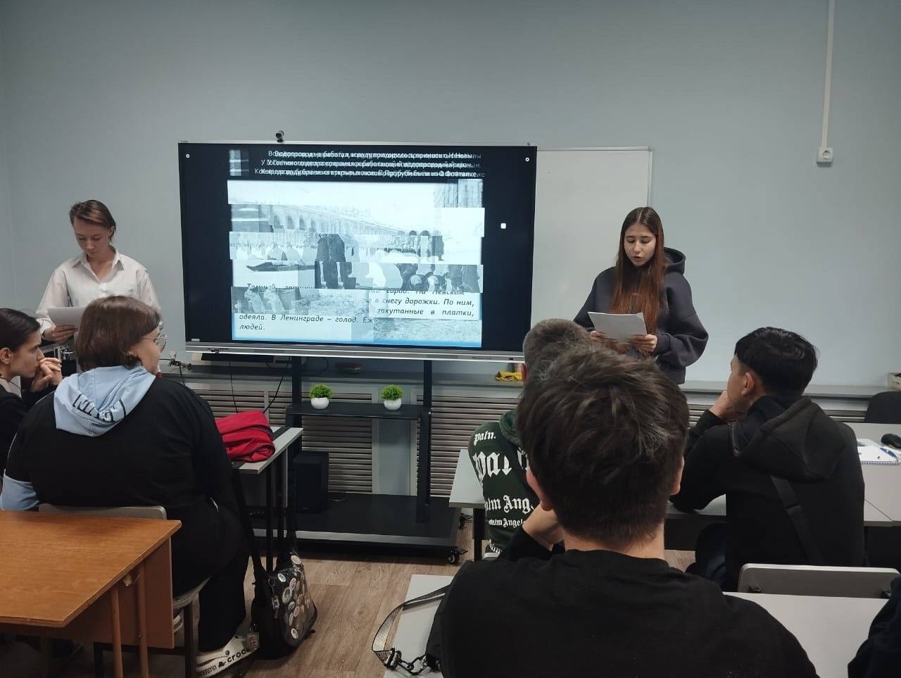 Студенты Лиманского филиала почтили память героев блокады Ленинграда