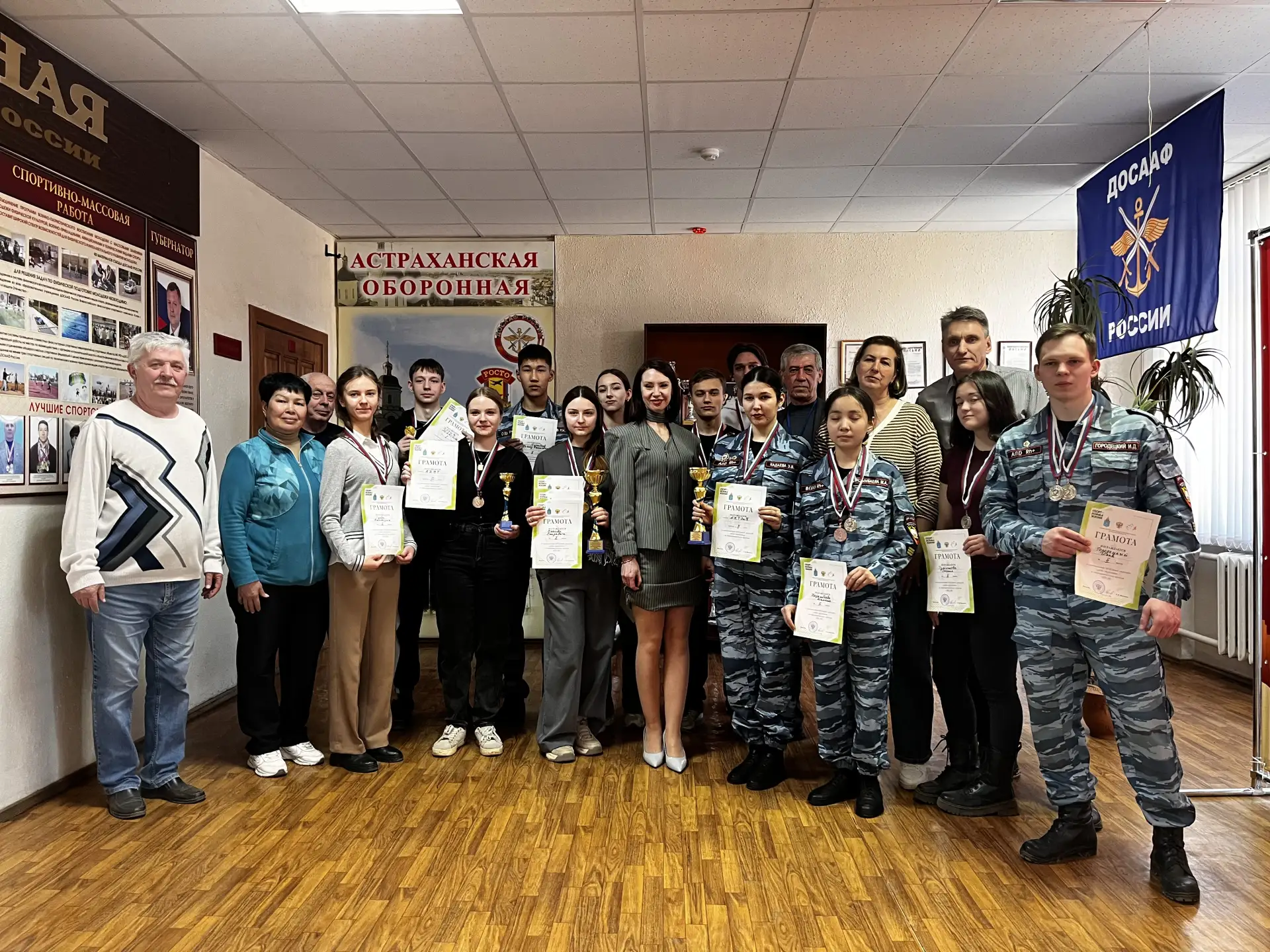 Команда АГПК триумфально выступила на первенстве студенческой лиги по пулевой стрельбе