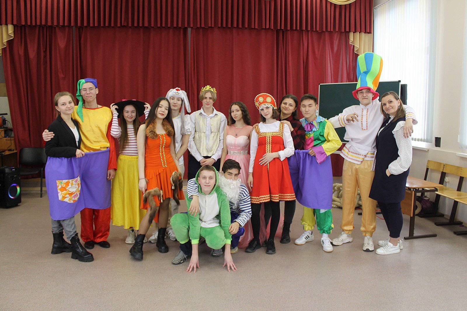 Волонтеры АГПК отпраздновали Масленицу вместе с воспитанниками школы-интерната