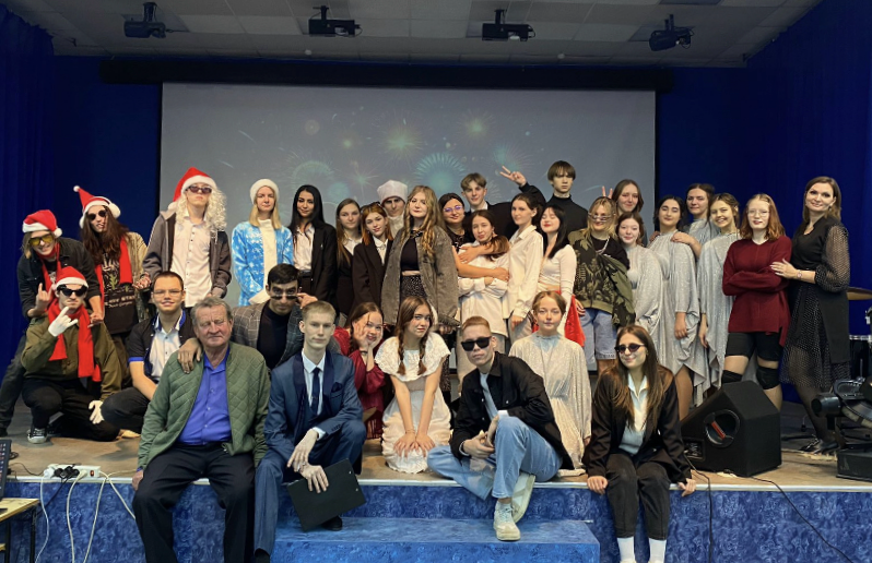 В политехническом колледже прошли новогодние концерты