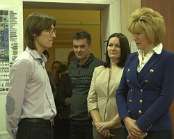 Почетный гость посетил колледж