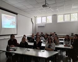 Встреча студентов механического отделения с представителями "Роснефть"