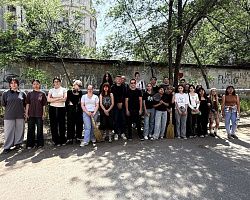 Cтуденты ИТЭП внесли вклад в благоустройство территории колледжа
