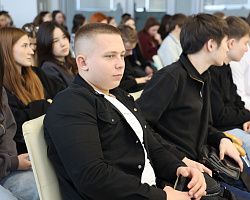 Встреча студентов АГПК с представителями Пограничного управления