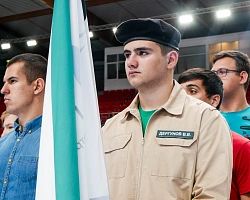 Бойцы патриотического клуба «Наследники Победы» приняли участие в спартакиаде допризывной молодёжи