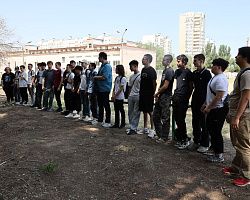 Учебные сборы в политехническом колледже!