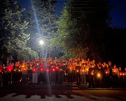 Студенты и преподаватели Лиманского филиала АГПК приняли участие во Всероссийской акции «Свеча памяти»