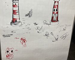 Студенты Лиманского филиала АГПК зажигают Маяки добра