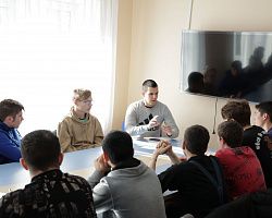 В колледже начал свою работу военно-патриотический клуб «Наследники Победы»