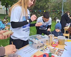 Студенты группы ЭБК-1109 приняли участие в городском экологическом фестивале «Молодые.Зелёные»