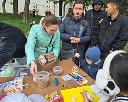 Студенты группы ЭБК-1109 приняли участие в городском экологическом фестивале «Молодые.Зелёные»