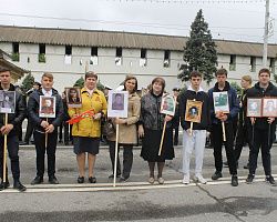 Студенты АГПК приняли участие в мероприятиях, посвящённых празднованию Дня Победы