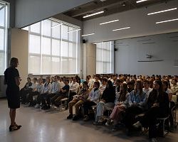 Встреча с первокурсниками «Знай Правила дорожного движения» в ЦОПП