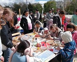 Студенты группы ЭБК-1109 приняли участие в городском экологическом фестивале «Молодые.Зелёные»
