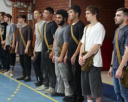 Учебные сборы в политехническом колледже!