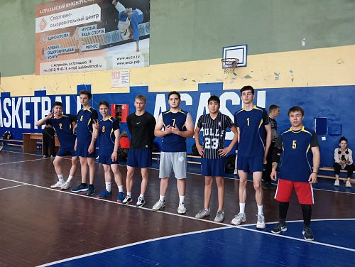Команда АГПК – серебряный призёр Первенства Астраханской области по волейболу 