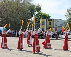 День Победы с участием Лиманского филиала АГПК