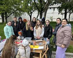 Студенты группы ЭБК-1109 приняли участие в городском экологическом фестивале «Молодые.Зелёные»