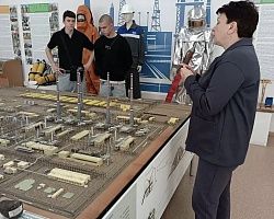Экскурсия студентов группы СЭН‑2109 в учебный центр «Газпром‑музей»