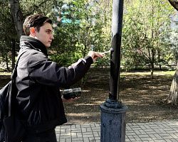 Студенты ИТЭП приняли участие в субботнике, организованном Росгвардией