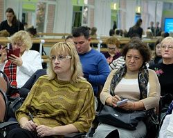 Преподаватели механического отделения на обучающем семинаре