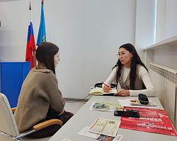 Профориентационная встреча студентов с университетом "Синергия"