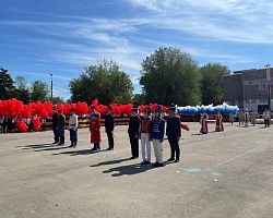 День Победы с участием Лиманского филиала АГПК